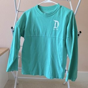Children Unisex L Mint Disneyland Spirit Jersey